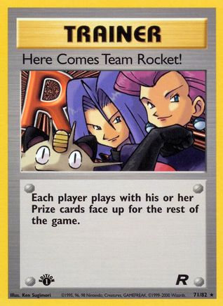 Here Comes Team Rocket! (71) (71) [Team Rocket] 1st Edition