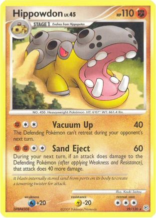 Hippowdon (29) [Diamond and Pearl] Reverse Holofoil