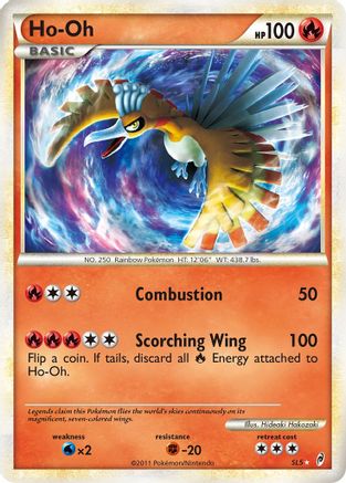 Ho-Oh (Shiny) (SL5) [Call of Legends] Holofoil