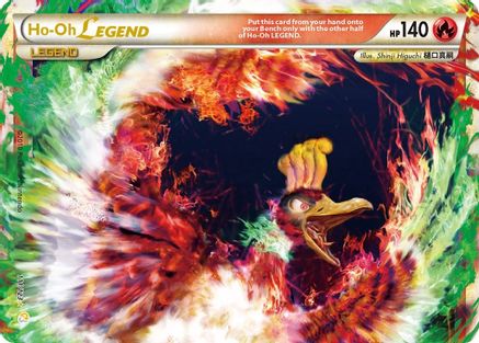 Ho-Oh Legend (Top) (111) [HeartGold SoulSilver] Holofoil