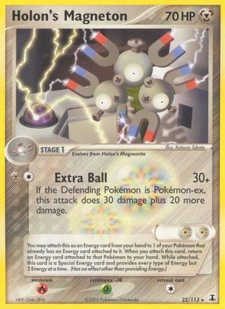 Holon's Magneton (22) [Delta Species] Reverse Holofoil