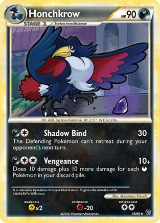 Honchkrow (16) (16) [Undaunted]