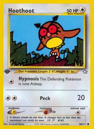 Hoothoot (60) [Neo Genesis] 1st Edition