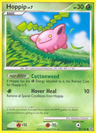 Hoppip (90) [Secret Wonders] Reverse Holofoil