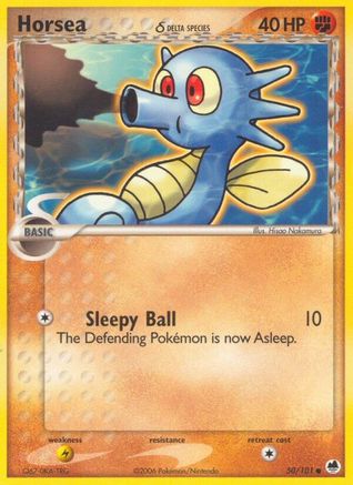 Horsea - 050/101 (Delta Species) (50) [Dragon Frontiers]