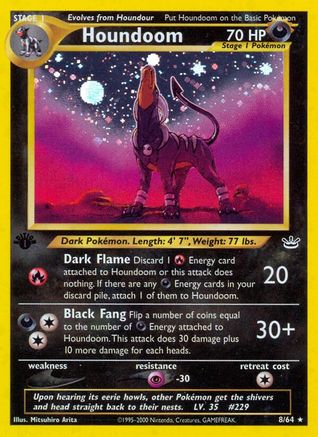 Houndoom (8) [Neo Revelation] Unlimited Holofoil