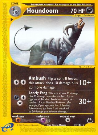 Houndoom (12) (12) [Skyridge]