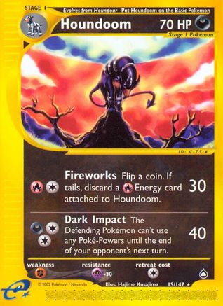 Houndoom (15) (15) [Aquapolis]