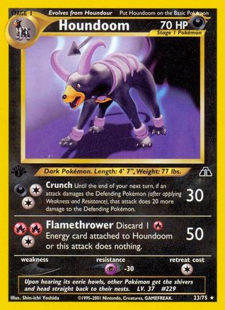 Houndoom (23) (23) [Neo Discovery] Unlimited