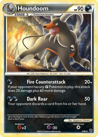 Houndoom (5) [Undaunted] Reverse Holofoil
