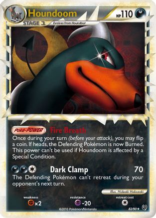 Houndoom (Prime) (82) [Undaunted] Holofoil