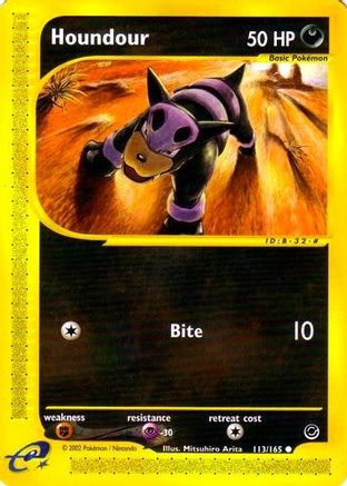 Houndour (113) [Expedition] Reverse Holofoil