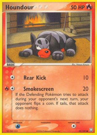 Houndour - 059/109 (59) [Team Rocket Returns] Reverse Holofoil