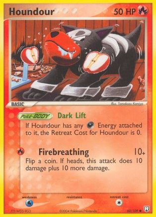 Houndour - 060/109 (60) [Team Rocket Returns] Reverse Holofoil
