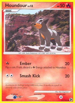 Houndour (69) [Great Encounters] Reverse Holofoil