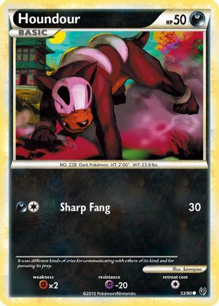 Houndour (53) (53) [Undaunted] Reverse Holofoil