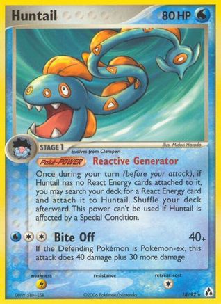 Huntail (18) [Legend Maker] Reverse Holofoil