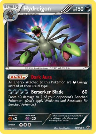 Hydreigon (103) [Next Destinies] Holofoil