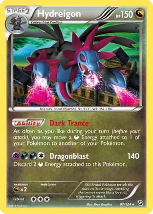 Hydreigon (97) (97) [Dragons Exalted] Holofoil