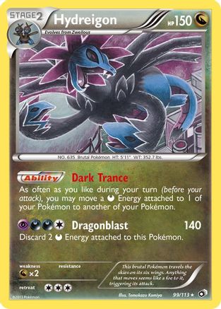 Hydreigon (99) [Legendary Treasures] Holofoil