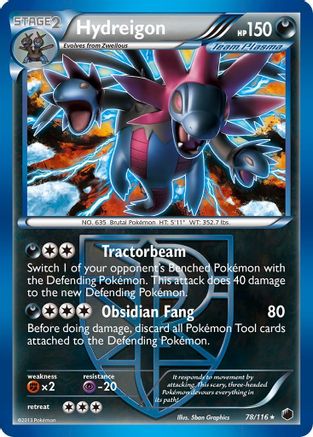 Hydreigon (Team Plasma) (78) [Plasma Freeze] Holofoil