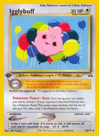 Igglybuff (40) [Neo Discovery] 1st Edition