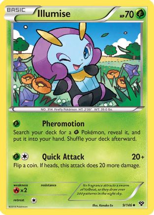 Illumise (9) [XY Base Set]