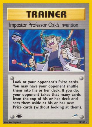 Impostor Professor Oak's Invention (94) [Neo Destiny] Unlimited