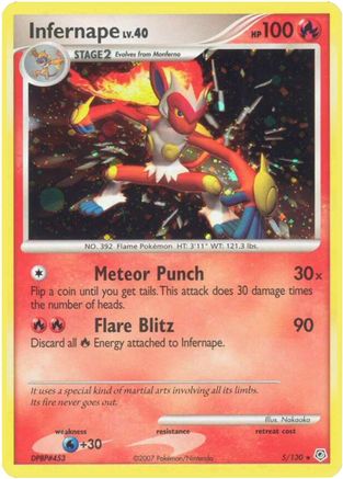 Infernape (5) [Diamond and Pearl] Holofoil