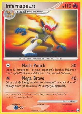 Infernape (22) [Majestic Dawn]