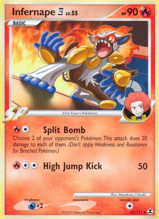Infernape E4 (43) [Rising Rivals]