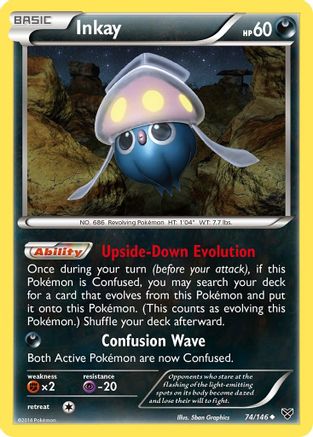 Inkay (74) (74) [XY Base Set]