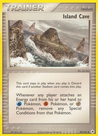 Island Cave (89) [Hidden Legends] Reverse Holofoil