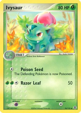 Ivysaur (35) [FireRed & LeafGreen] Reverse Holofoil