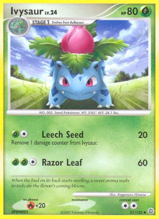 Ivysaur (51) [Secret Wonders]