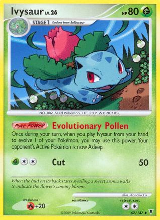 Ivysaur (62) [Supreme Victors] Reverse Holofoil