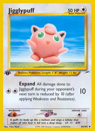 Jigglypuff (44) [Neo Destiny] 1st Edition