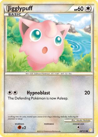 Jigglypuff (68) [HeartGold SoulSilver] Reverse Holofoil