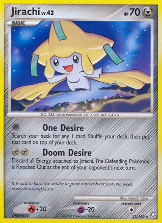 Jirachi (31) [Legends Awakened] Reverse Holofoil