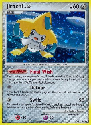 Jirachi (7) [Rising Rivals] Reverse Holofoil