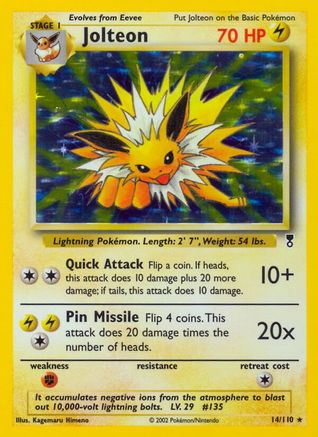 Jolteon (14) [Legendary Collection] Holofoil