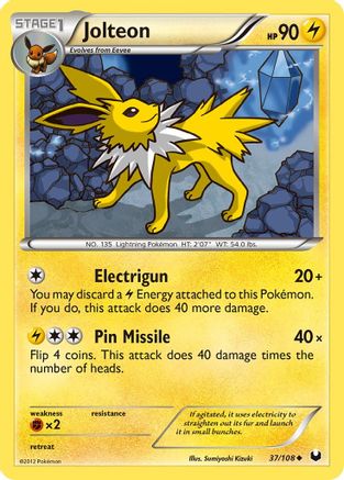 Jolteon (37) [Dark Explorers]