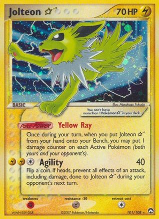 Jolteon Star (101) [Power Keepers] Holofoil