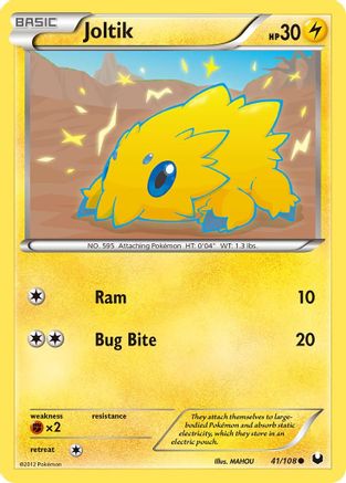 Joltik (41) (41) [Dark Explorers] Reverse Holofoil
