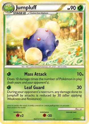 Jumpluff (6) [HeartGold SoulSilver] Holofoil