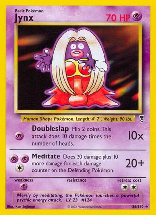 Jynx (26) [Legendary Collection] Reverse Holofoil