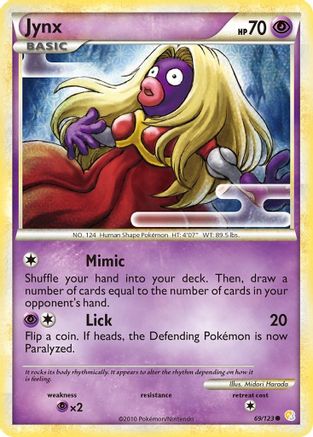 Jynx (69) [HeartGold SoulSilver] Reverse Holofoil