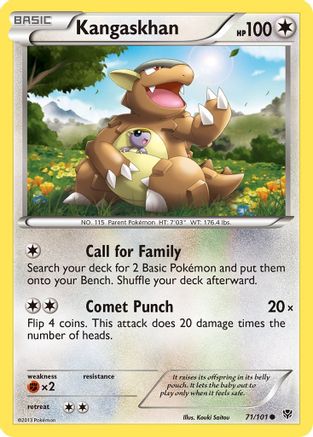 Kangaskhan (71) [Plasma Blast]