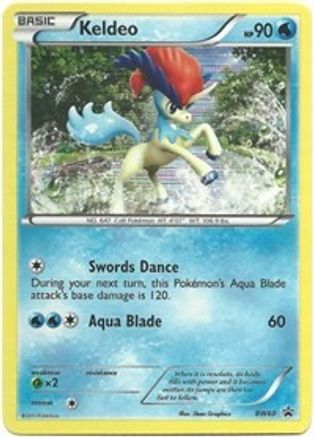 Keldeo - BW60 (Tinsel Holo) (BW60) [Black and White Promos] Holofoil