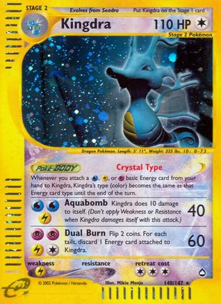 Kingdra (148) (148) [Aquapolis] Holofoil